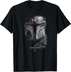 Star Wars The Mandalorian Dark Portrait T-Shirt Size S – 5XL