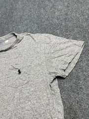 Polo Ralph Lauren Crew Neck Modern Classic-Fit T-Shirt Mens Grey Heather Medium