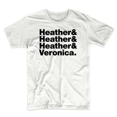 Heathers T-Shirt. Black, White, Gray or Red Tee. Heathers Movie Musical Comfy!