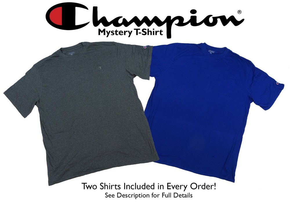 Champion Men’s Big & Tall 2 SHIRTS! *MYSTERY SHIRT*