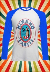 Hinano Beer Papeete Tahiti Men Women Long Short Sleeve Baseball T Shirt 1884