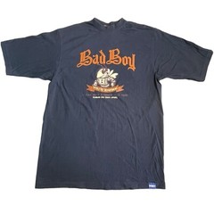 Vintage Graphic Bad Boy Entertainment Y2K T-Shirt Large P Diddy Puff Daddy Rare