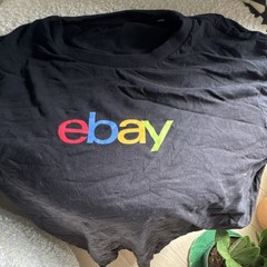 eBay LCGR Summit 2025 Black Cotton Logo Unisex T-Shirt Size M