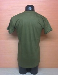 Vintage 1970’s Era New Old Stock United States Army OD Green PT T-Shirt Medium