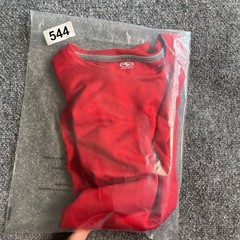 Athletic Works Mens DriWorks Performance T-Shirt Red Short Sleeve Size L 42-44