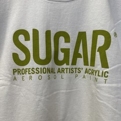 Ironlak | Sugar | Aerosol Paint Acrylic Graffiti Art T Shirt Adult White XL