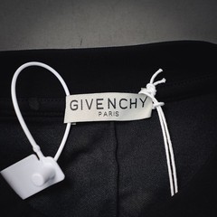 Givenchy Paris Distressed Black Oversized T-Shirt