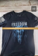 Grunt Style Guardians of Freedom T-shirt Battlefield Cross Large (Or Med) Black