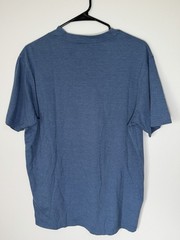 Eddie Bauer Men TL Blue V-Neck Short Sleeve T-Shirt