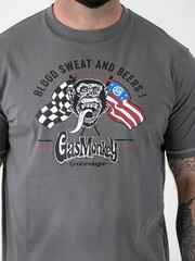 D555 Duke Big Mens Gas Monkey T-Shirt Official Licensed Product 2XL-8XL (601912)