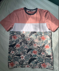 Free Planet Multi Floral pattern T-shirt (size M) never worn (without tags)