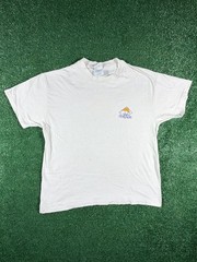 Vintage Salty Dog Cafe T Shirt Mens L Blue South Beach Hilton Head Destination