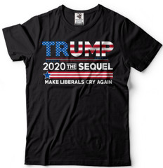 Re-Elect Donald Trump 2024 Make Liberals Cry T-Shirt Political Election T-shirt