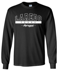 Laredo Texas State T-Shirt Long Sleeve Graphic Tees Unisex Apparel