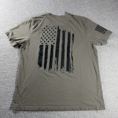 Nine Line Land of the Free T-shirt Patriotic Graphic Beige USA Men’s Size XL