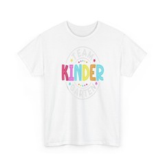 Team Kindergarten Teacher Back To School Squad T-Shirt