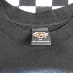 Vintage HARLEY-DAVIDSON 1998 Christmas Santa Shirt Size XXL Job Well Done