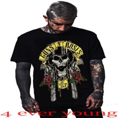 GUNS N ROSES SKULL 85 THE CLASSIC ROCK PUNK ROCK T SHIRTS