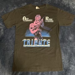 VTG OZZY OSBOURNE T-SHIRT RANDY RHOADS TRIBUTE M (38-40) 1987 SINGLE STITCH