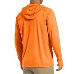 UPF50+ Mens Sun Protection Hoodies Shirts Long Sleeve Hooded UV Fishing Tops Tee