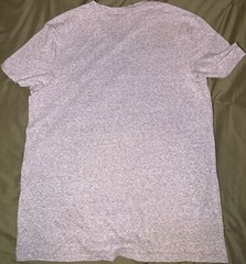 Men’s Marc Anthony Luxury V-Neck Tee Peony Heather Pink