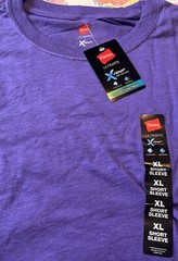 Hanes Ultimate X-Temp Short Sleeve T-Shirt LAVENDER SMALL – Cooling Wicking NEW!