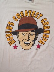 Vintage 90s World Greatest Grandpa T Shirt Stanley Desantis Single Stitch XL