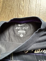 Nike Dri-FIT Kobe Bryant Black Graphic T-Shirt M Black Mamba Rare Basketball