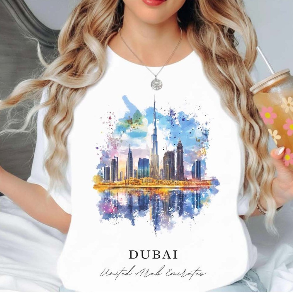 Dubai UAE Unisex Shirt Travel Gift UAE Trip Lover Souvenir Tee