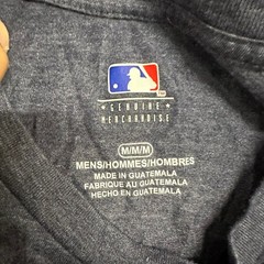 MLB T-Shirt Mens Size M Blue Minnesota Twins TC Logo Tri-Blend Short Sleeve Tee