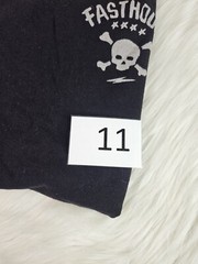 Fasthouse Shirt Mens (M) Cut Sleeves Graphic Print Crew Neck Victory Or Death