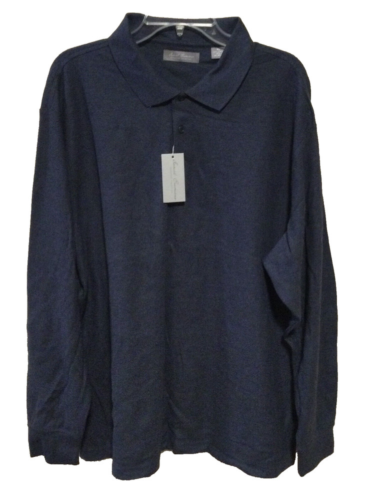 $89 DANIEL CREMIEUX Signature Collection XL Blue Men’s Long Sleeve 100% Cotton