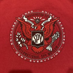 International Spy Museum T Shirt Adult Large Red Single Stitch L Espionage (35)