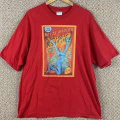 Bette Midler T-Shirt Men’s Size 2XL Live On Tour Y2K 2000s Retro 90s F131
