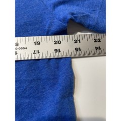 Polo Ralph Lauren Mens Classic Fit Pocket T-Shirt Blue Heather Red Pony Small