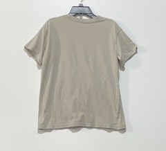 Mighty Fine Starry Night Graphic Beige Cotton Blend Jersey Crew T-Shirt SM