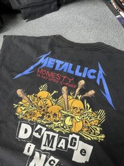 Vintage 90s Metallica Damage Inc Tour Rock Band T-Shirt XXLarge