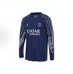 Jordan x PSG 2024/25 4th Dri-Fit Long Sleeve Jersey HJ0867-493 Asian Size