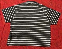 Plus Size Mens Brooklyn Xpress Gray & White V-neck Short Sleeved T-shirt.Size5XL