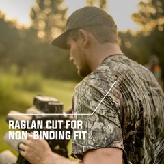 Camo Hunting Short Sleeve Shirt for Men – Lightweight Performance Stretchable…