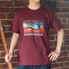 Studio Ghibli Porco Rosso BASIC T-Shirt “You Lost, Now Listen to Me” BG Pre