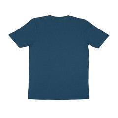 Round Neck Navy Blue Color Mix Size Half Sleeve Casual Wear T shirt For Men