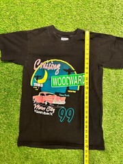 Woodward Dream Cruise 1999 Motor City Flashback Gildan Graphic T Shirt Sz S