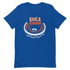 SHEA STADIUM Baseball New York Graphic Tee Short-Sleeve Unisex T-Shirt