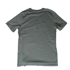 Nike Mens Forest Green Graphic Swoosh T-Shirt Halftone Dot Crew Neck T-Shirt
