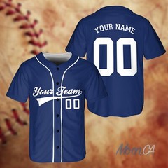 Personalized Custom Stripe Line Color Baseball Jersey For Baseball Fans Custom