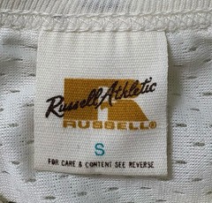 vintage russell athletic mesh football jersey mens size small NOS NWOT 70s USA