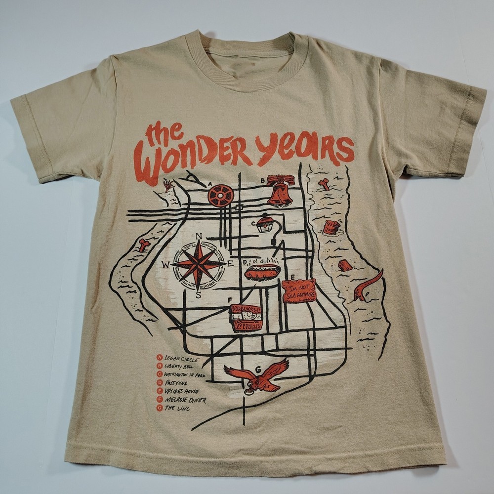 The Wonder Years The Upsides I’m Not Sad Anymore Shirt Sand S-5XL 1H1175