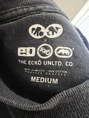 Ecko Unltd. Men’s Black Joey Bada$$ Graphic T-Shirt M Crew Neck Tagless