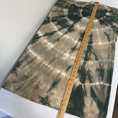 Liquid Blue Tie Dye 3XL New Blank SEE PHOTOS FOR MEASUREMENTS Brown Army Green